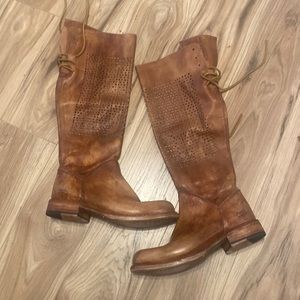 Bed Stu Cambridge Driftwood Tall Boots Size 8.5